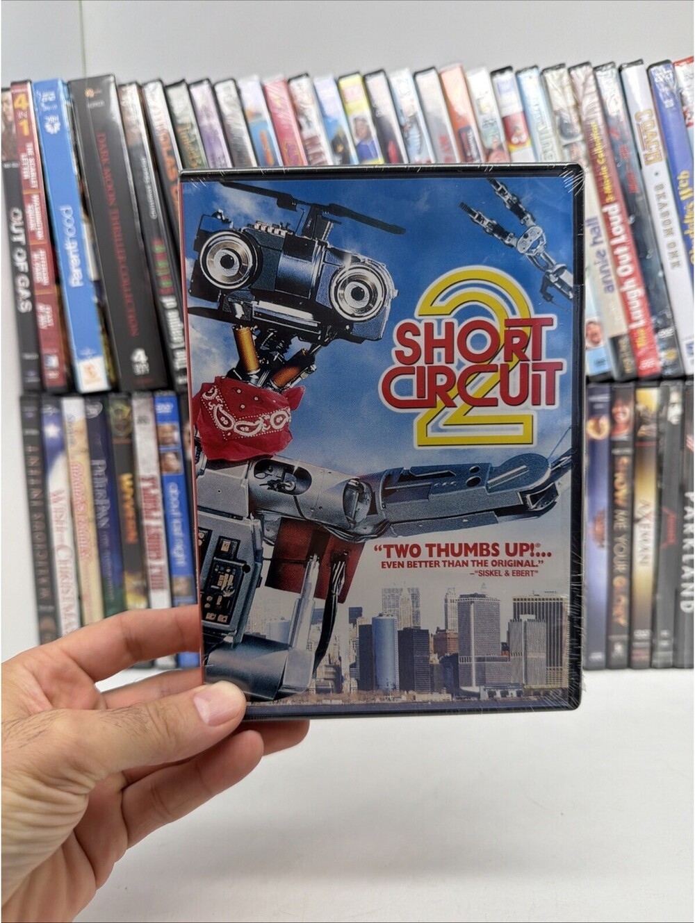 Short Circuit 2 DVD 1988 Fisher Stevens Johnny Five Brand New Factory Sealed OOP